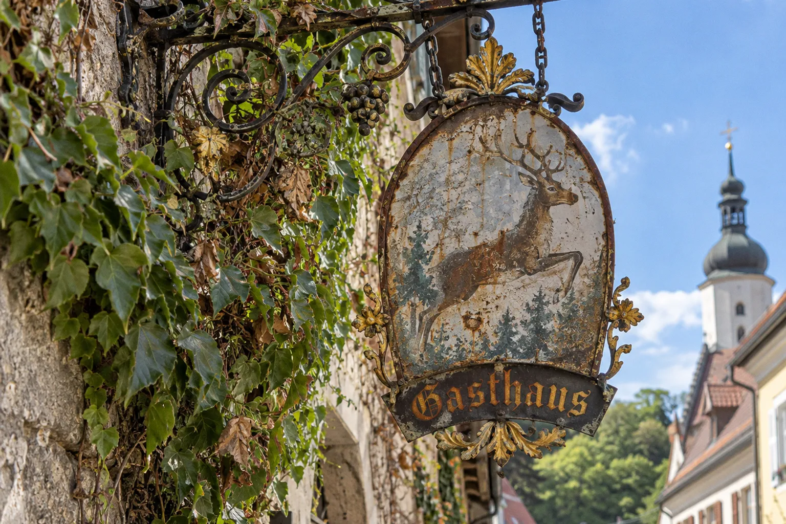 Alte Wirtshausschilder: Erhalt und Pflege historischer Schätze
