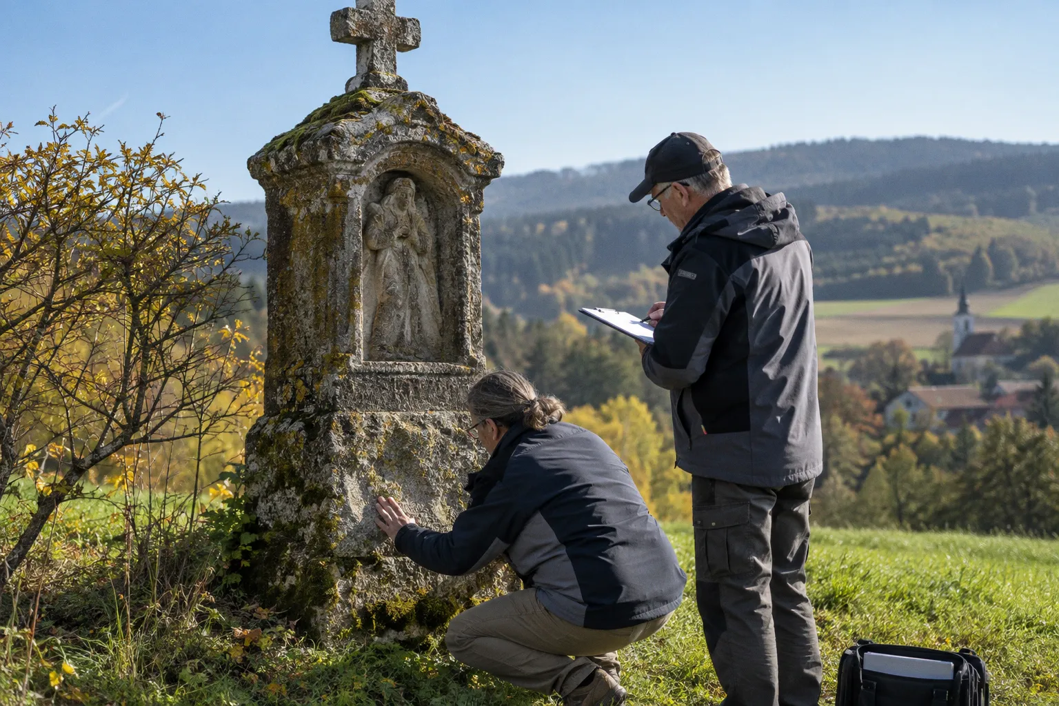 Bildstöcke in der Oberpfalz: Fachgerechte Pflege und Erhalt