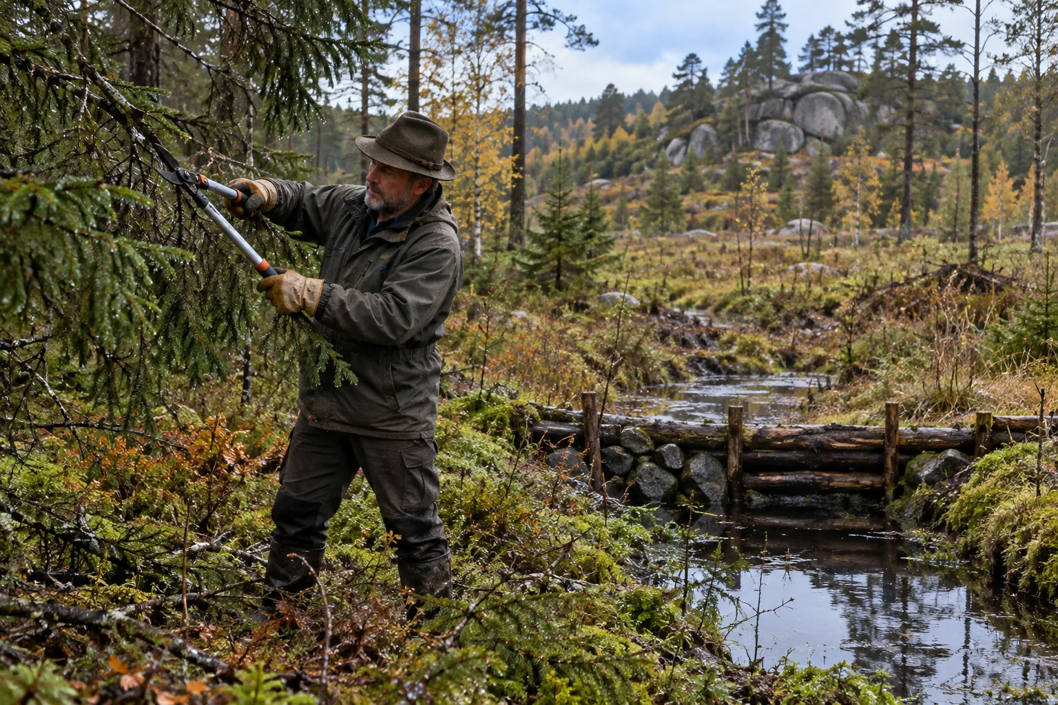 Moorrenaturierung im Oberpfälzer Wald: Schritte zur Wiedervernässung