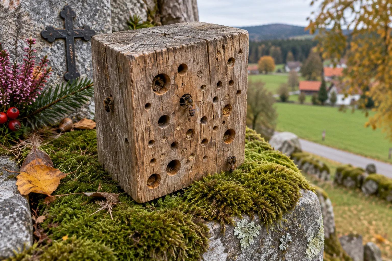 Nisthilfen für Wildbienen: Vom Bau bis zur Besiedlung