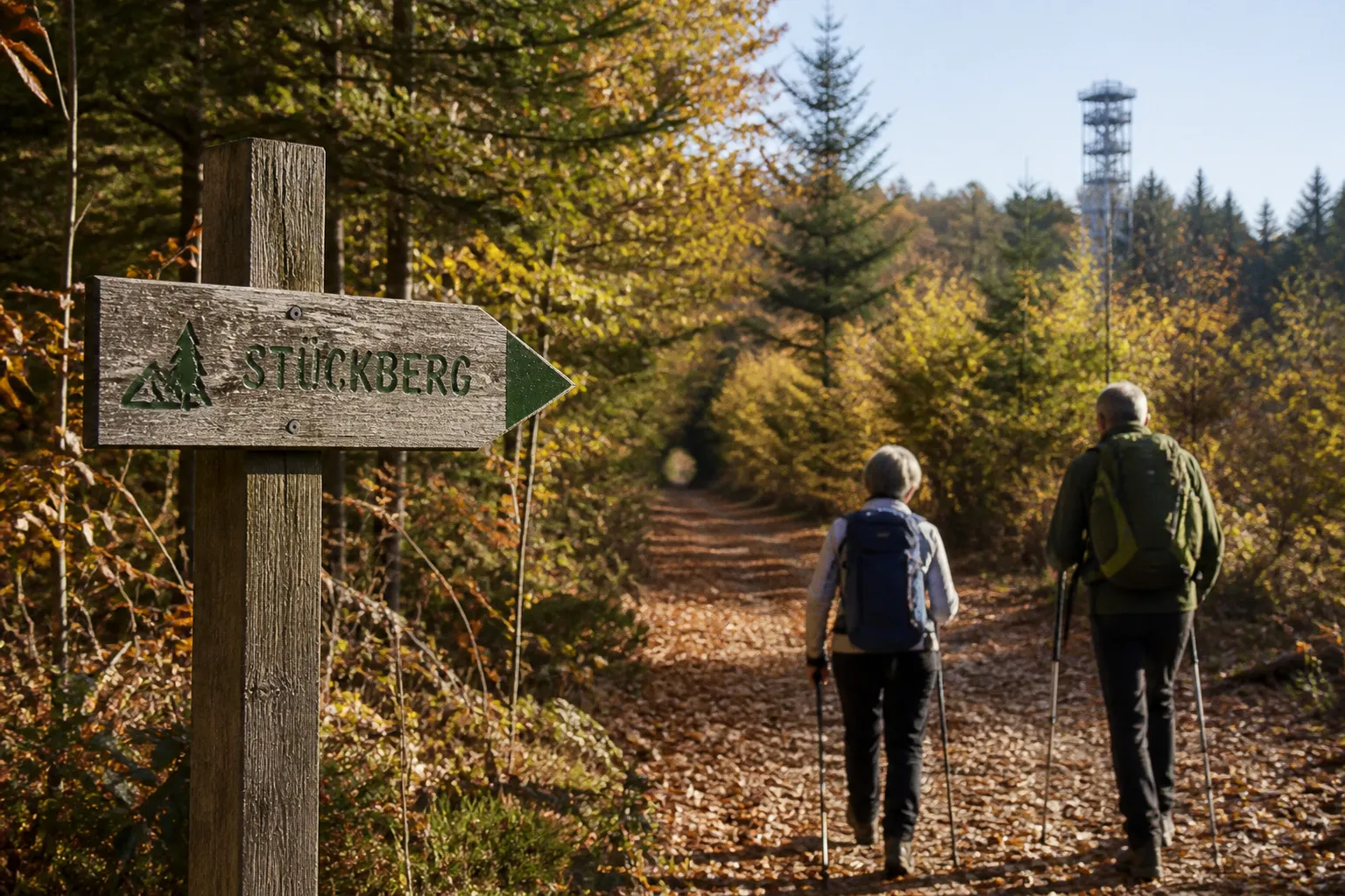 Wanderung zum Stückberg: Route von Waidhaus zum Aussichtsturm